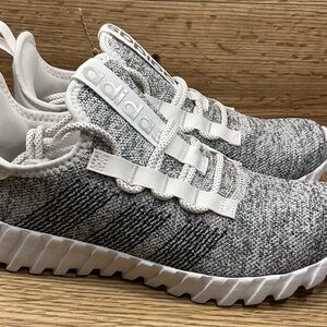 Size 5 - adidas kids Kaptir Flow Shoes Kids Grey / White